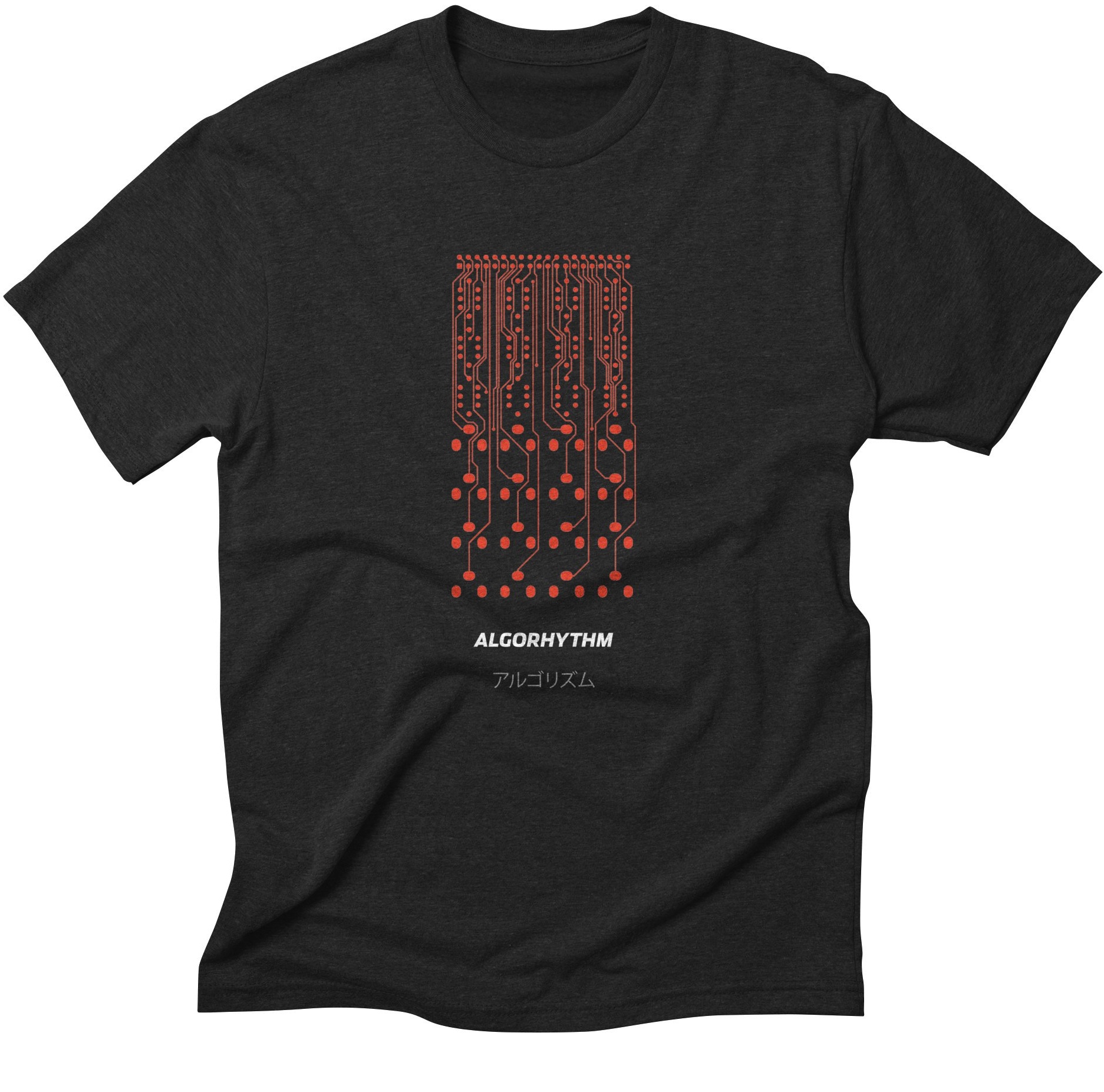 Grayscale modular synthesizer shirts