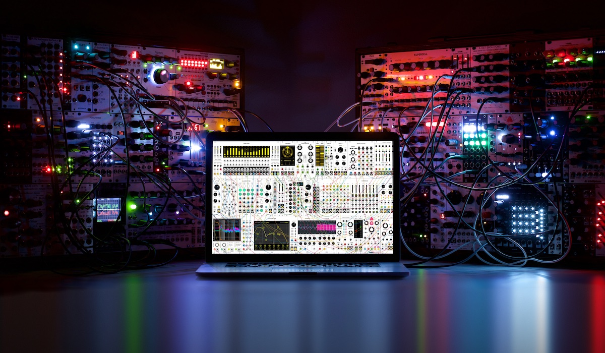VCV Rack with Eurorack system